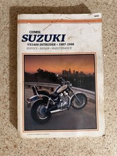 VINTAGE CLYMER SUZUKI VS1400 INTRUDER MAINTENANCE/SERVICE/REPAIR MANUAL 1987-98 picture