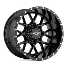 20x12 Moto Metal Wheels MO986 Siege Gloss Black Rims 5x139.7 ET-44 (1pc) picture