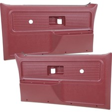 1977-80 Chevy GMC Truck Blazer Jimmy Suburban; Front Door Panels; Custom Deluxe picture