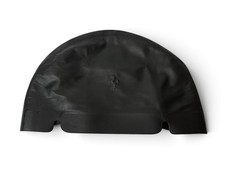 FERRARI 550 575 BARCHETTA SUPERAMERICA BLACK LEATHER SPARE WHEEL COVER | 655043 picture