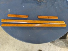 92-96 Jaguar XJS Series 3 Door Panel Burl Wood Front & Rear  4 Pieces OEM picture