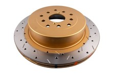 DBA for 01-07 Subaru WRX/STI 10 Stud Hole Rear Drilled & Slotted 4000 Series picture