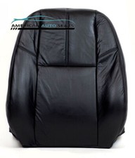 DriverLean Back Leather Seat Cover BLK For 7-14 Compatible with GMC 1500,2500 HD picture