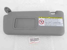 Genuine Toyota OEM 2004-2005 Rav4 Sun Visor Driver Side Gray 74320-42420-B0 picture