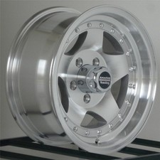 1 15 inch Wheel Rim American Racing AR23 AR235865 5x4.5 15x8 Silver Machined picture