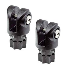 RAILBLAZA Clevis/Bimini Support Pair - Black (02-4032-11) picture