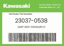 Kawasaki Genuine Lamp-Assy-Signal,Rr Lh - 23037-0538 picture