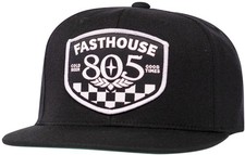 Fasthouse 805 Pitstop Snapback Hat Black picture