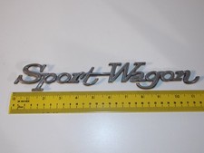 Vtg 1968 69 70 71 72 Buick Sport Wagon Vehicle Emblem Badge Nameplate 7741148 picture