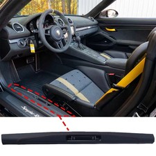 Porsche 991 GT2 RS turbo black leather camine red stitching door sill entrance picture