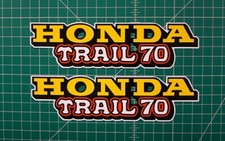 1973 73' CT70 K2 decals 2pc kit CT-70 main frame stickers, graphics picture