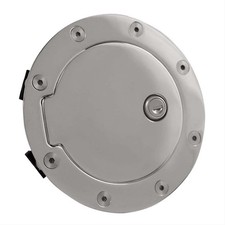 For Avalanche Sierra Silverado Suburban Yukon Locking Aluminum Fuel Door picture