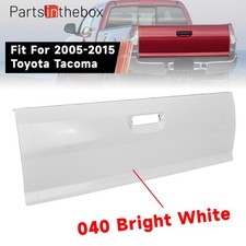 New 040 Painted Super White SteelFor 2005-2015 Toyota Tacoma Tailgate Shell picture