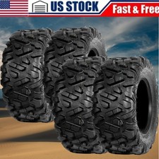 4 PCS ATV Tires 26x11-12 26x9-12 UTV All Terrain 6PR Heavy Duty 26x9x12 26x11x12 picture