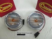 FITS JEEP CJ5 CJ7 CJ8 FRONT PARKING LAMP 1976 1/2 - 1986 PAIR  picture