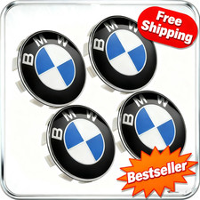 β¨β¨4PCS For BMW 68mm/2.7INCH Wheel Center Hub Caps Badge Rim Hubcaps Emblem picture