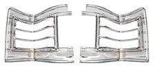 JEGS Tail Light Bezel Set for 1967 Chevrolet Chevelle picture