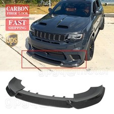 For Jeep Grand Cherokee Trackhawk 2017-2021 Demon Style Carbon Front Bumper Lip picture