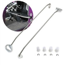 Stainless Steel Car Door Prop Open Rods Car Truck Shows Bear Claw Latch Hot Rod  picture