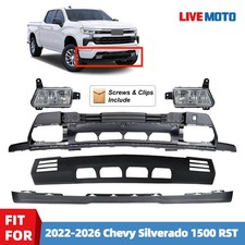 For 2022-2026 Chevy Silverado 1500 RST LT TRAILBOSS Front Lower Bumper Cover Kit picture