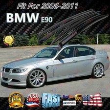 Fit FOR 2006-2011 BMW 3 series E90 OEJDM Style WINDOW VISOR RAIN/SUN VENT SHADE picture