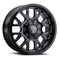 One 17 Inch Gloss Black Alloy Wheel for 2021 Ram 1500 6x135 17x9 OA68 picture