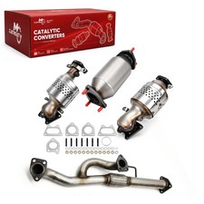 High Flow Catalytic Converter And Flex Y pipe  2005-2008 Honda Pilot 3.5L picture