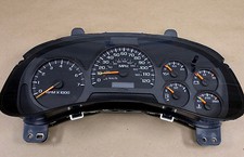 2002-2005 CHEVY TRAILBLAZER INSTRUMENT GAUGE CLUSTER SPEEDOMETER REMAN REBUILT  picture