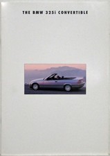 1993 BMW 325i Convertible Sales Brochure picture