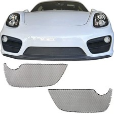 CCG MESH GRILL KIT FOR 2014 - 2016 PORSCHE CAYMAN S GRILLE PRE-CUT 2 PIECE BLACK picture