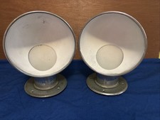 Vintage Stainless Steel Cowl Vent/Dorade Set with Deck Plates 4 inch picture
