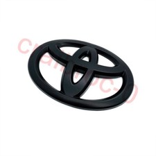 New 1X Matte Black Logo OVERLAY emblem For Toyota Rav4 C-HR Camry Corolla Matrix picture