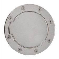 For Avalanche Sierra Silverado Suburban Yukon Polished Aluminum Fuel Door picture