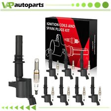 8 Ignition Coils & Spark Plugs for 2005-2007 Ford F150 Truck V8 5.4L DG511 picture