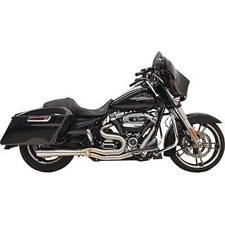 Bassani Stainless Steel 2-into-1 Short Road Rage III Megaphone Exhaust System picture