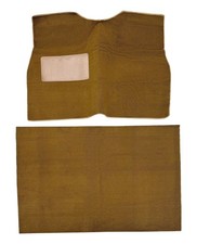 Pontiac Deluxe Series 26 Carpet Kit 1939 Front and Rear Black Charcoal Red picture