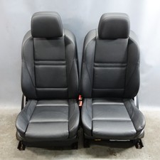 2007-2014 BMW E70 X5 E71 X6 Factory Front Sport Seat Pair Black Leather OEM picture