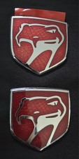 Dodge Viper Complete Set. Hood Badge And Decklid (Rare Matching Set) picture