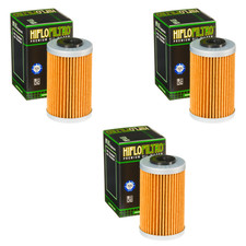 Hiflofiltro HF655 Oil Filter 3 Pack KTM 250 XCF-W 4-Stroke, 250 XC-F picture