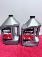Mercury Quicksilver 2 Gallons Genuine OEM TCW3 Premium 2-Stroke Oil 92-858022Q01 picture