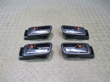 01-05 LEXUS JCE10L IS300 SET OF 4 FRONT & REAR DOOR INTERIOR HANDLE BLACK OEM picture