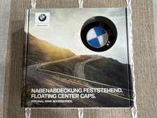 BMW Floating Center Caps 68mm OEM Accessories for 5x120 Wheels picture