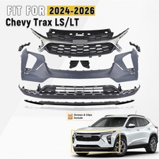 Front Bumper Cover Grille Assembly Kit Complete For Chevy Trax LS LT 2024-2026 picture
