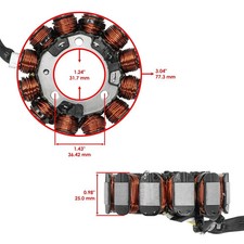 Caltric 31120-MEN-A71 31120-MEN-A91 Stator Magneto For Honda CRF450R 2013-2016 picture