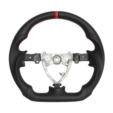 Full Leather Sport Steering Wheel Black Leather Fit Toyota FJ Cruiser 2007-2014 picture