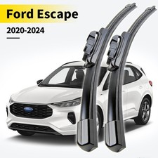 2Pcs Front Windshield Flat Wiper Blade Set For Ford Escape 2020-2024 24
