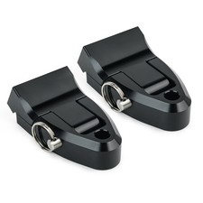 Pair Seat Hinge For Kawasaki SC Super Chicken 11047-3733-8C Black picture