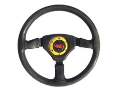 MOMO ZAGATO DESIGN Steering Wheel, TYP V36, Long-term storage item, Junk item. picture