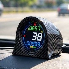 Digital GPS HUD Speedometer Car Heads Up Display MPH KMH Overspeed Alarm Meter picture