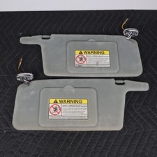 1994-1997 Honda Accord Driver Passenger Side Sun Visor Set Pair Grey Blue picture